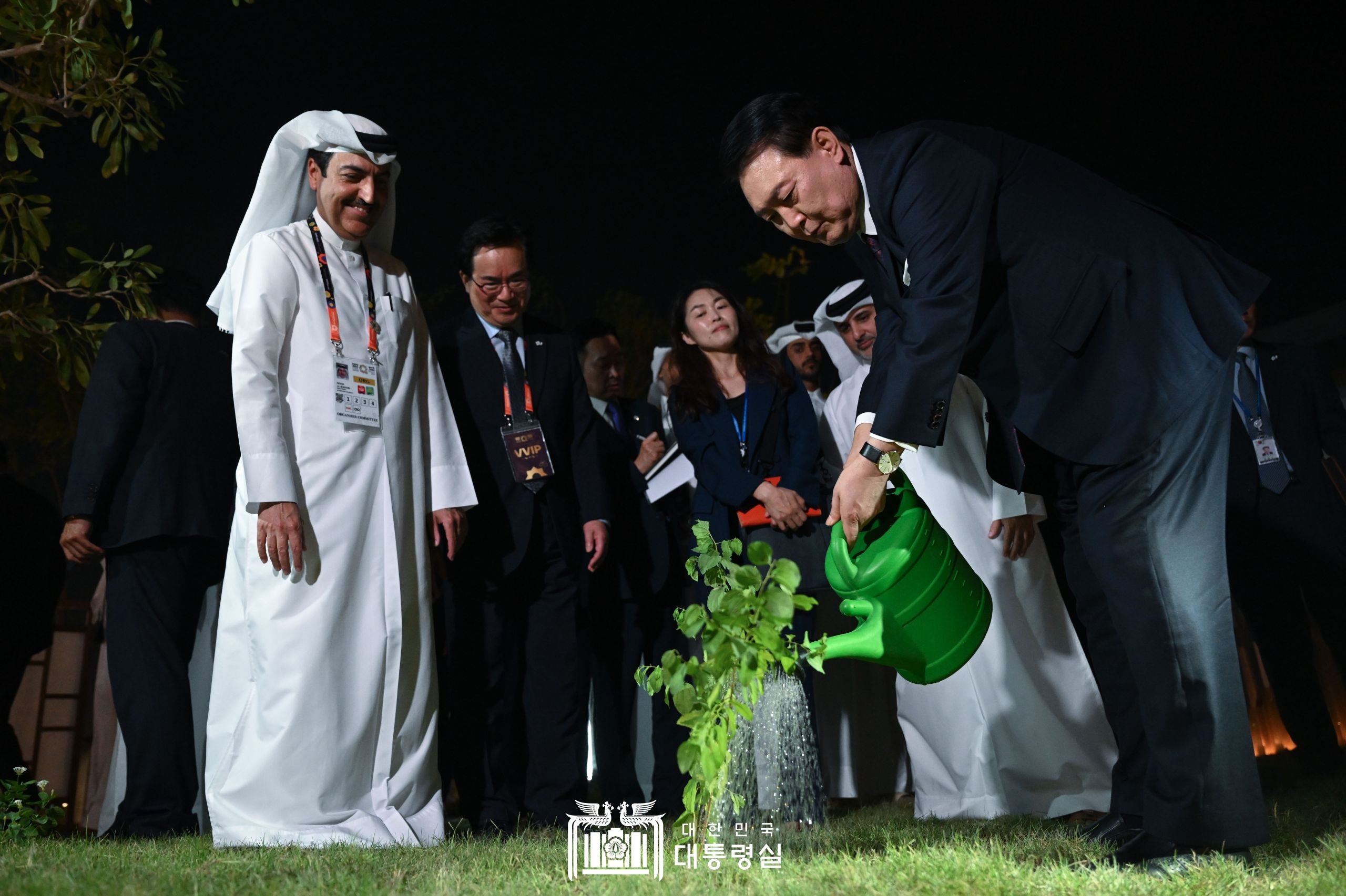 윤석열&nbsp;대통령&nbsp;,&nbsp;카타르&nbsp;도하&nbsp;국제원예박람회&nbsp;'한국관&nbsp;개관식'&nbsp;참석