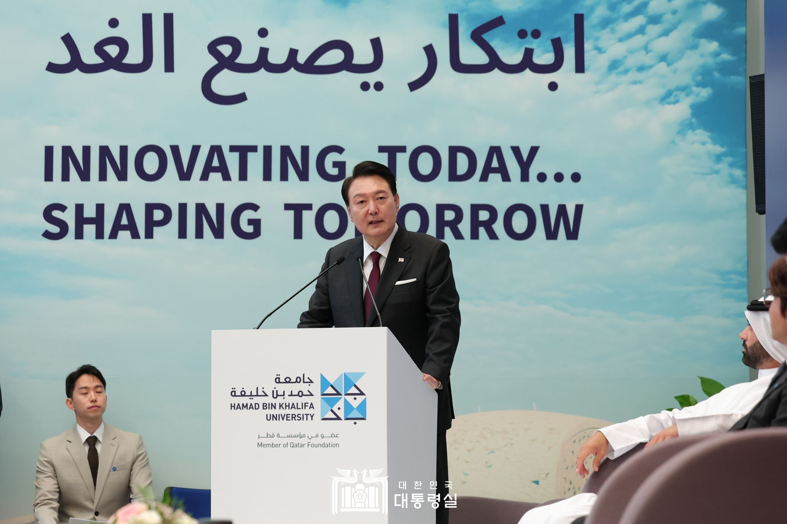 모스크&nbsp;방문&nbsp;및&nbsp;청년&nbsp;리더와의&nbsp;대화&nbsp;인사말